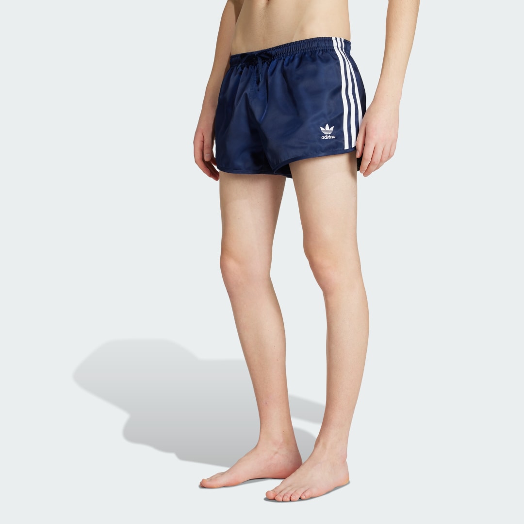 Plavky adidas Performance Adicolor 3-Stripes 2-Inch Swim Shorts Navy | JX2684, 0