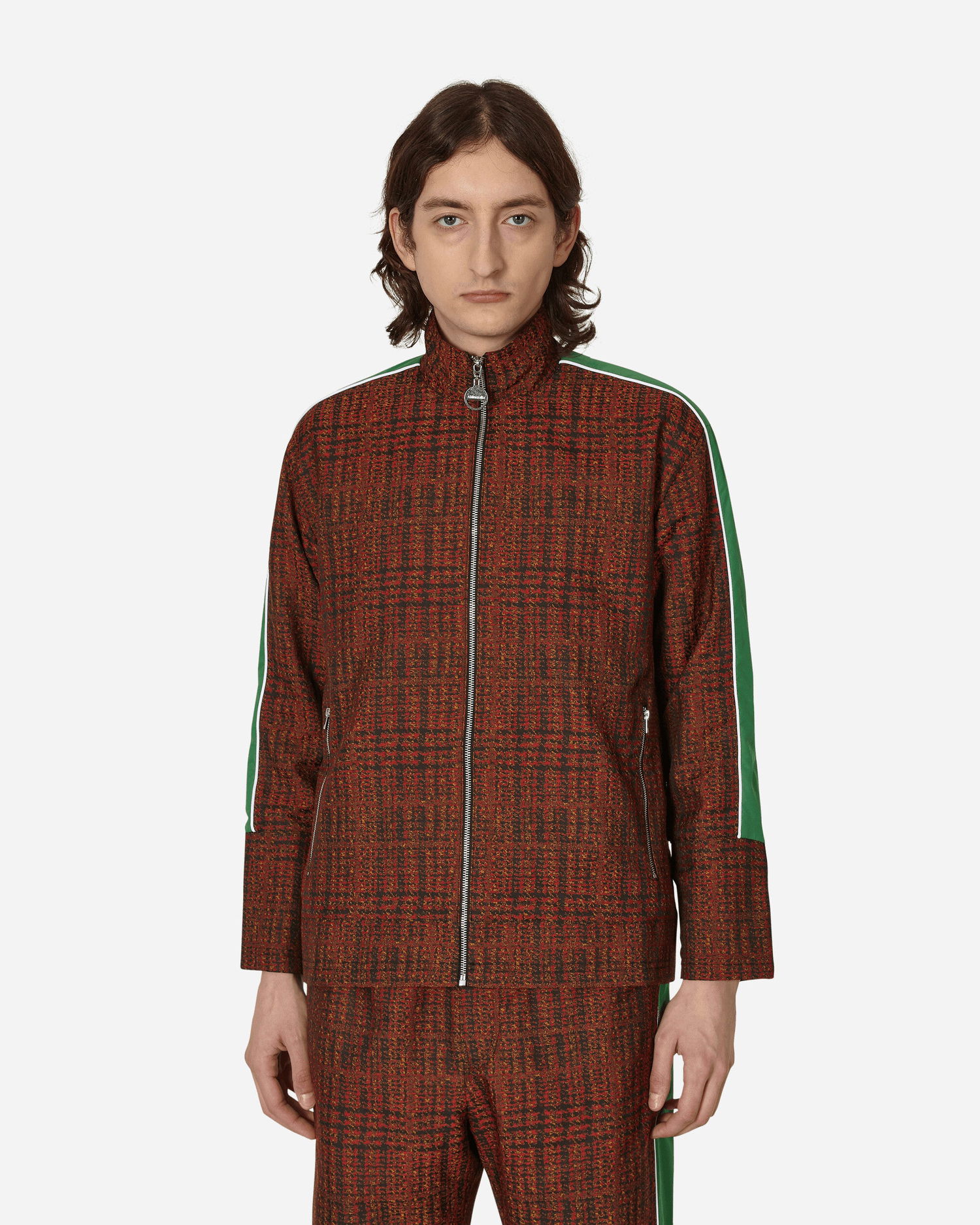 Bunda Ahluwalia Blitta Track Top Jacket Vínová | M-AHLU-TO001-SS23-FA90 BK, 0