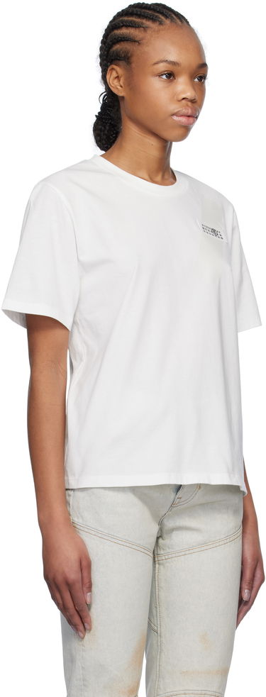 Tričko Maison Margiela MM6 Maison Margiela Taped Logo T-Shirt Biela | S52GC0336 M20048, 1