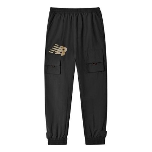 Cargo nohavice New Balance Streetwear Cargo Pants Čierna | AMP12350-BK