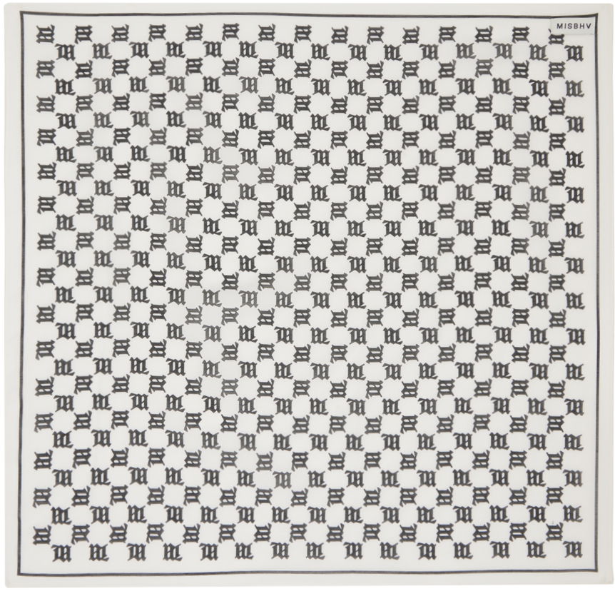 Šál MISBHV Monogram Bandana Čierna | 4121A302, 1