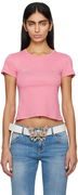Crystal-Cut Cropped T-Shirt