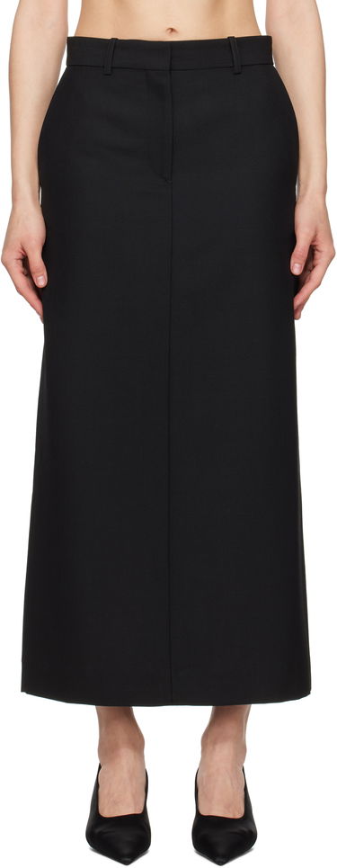 Sukňa TOTEME TOTEME Low-Waist Straight Maxi Skirt Čierna | 251-WRB4288-FB0026, 0
