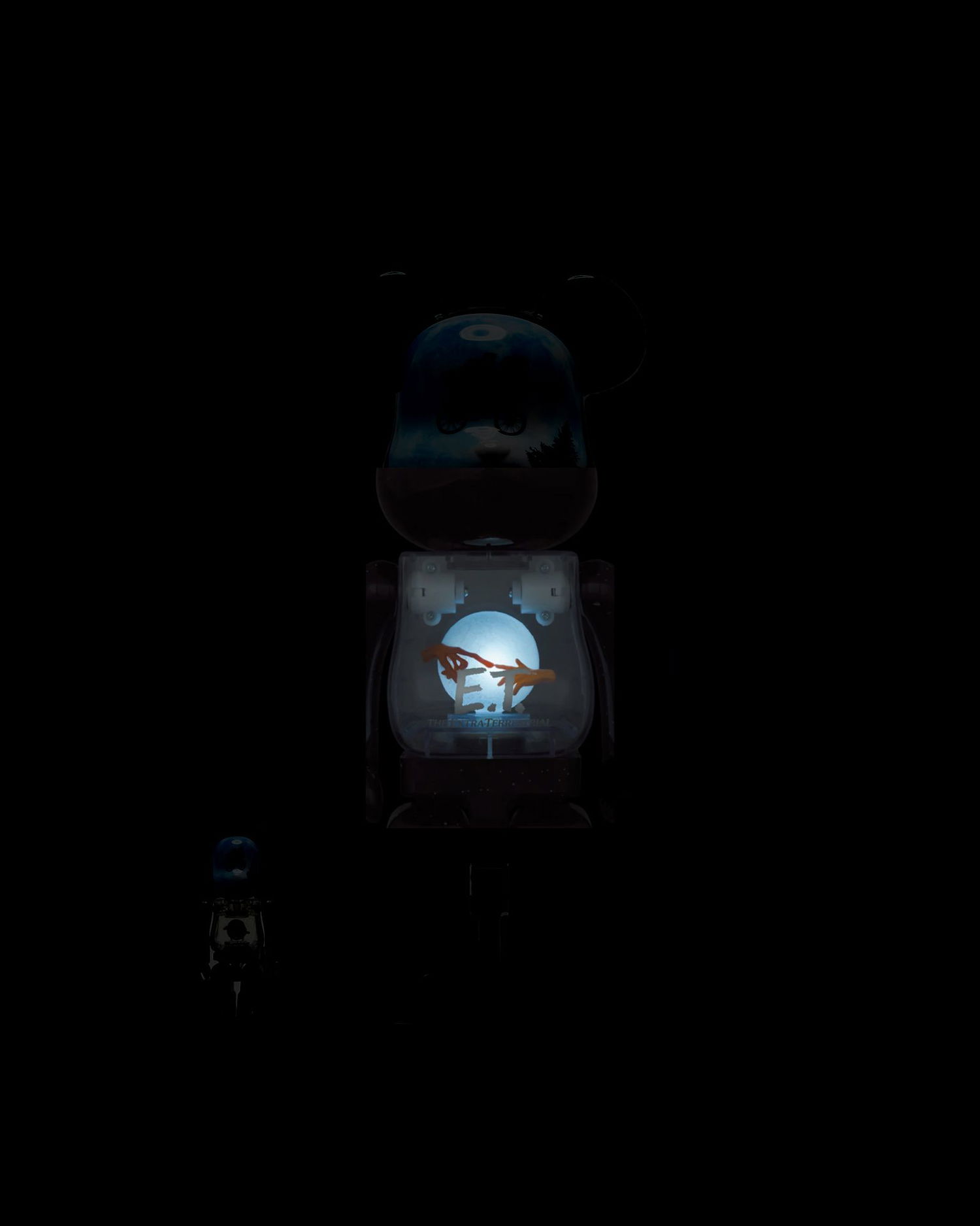 Zberateľské Medicom Toy E.T. THE EXTRATERRESTRIAL 100% & 400% BE@RBRICK Set Rôznofarebný | MED1746, 1