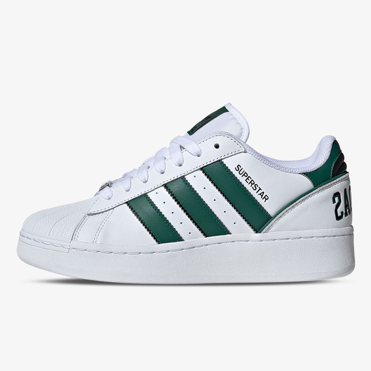 Tenisky a topánky adidas Originals Superstar XLG Cloud White Collegiate Green Core Black Biela | IE0760, 1