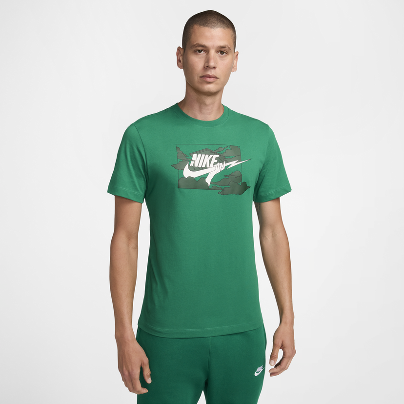 Tričko Nike Club Tee Zelené | FZ5419-365