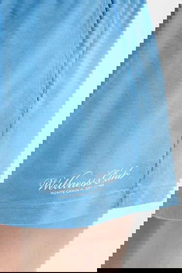 Šortky Sporty & Rich Sporty & Rich Wellness Club Mc Disco High Waist Shorts Modrá | SH037620081BL24, 3