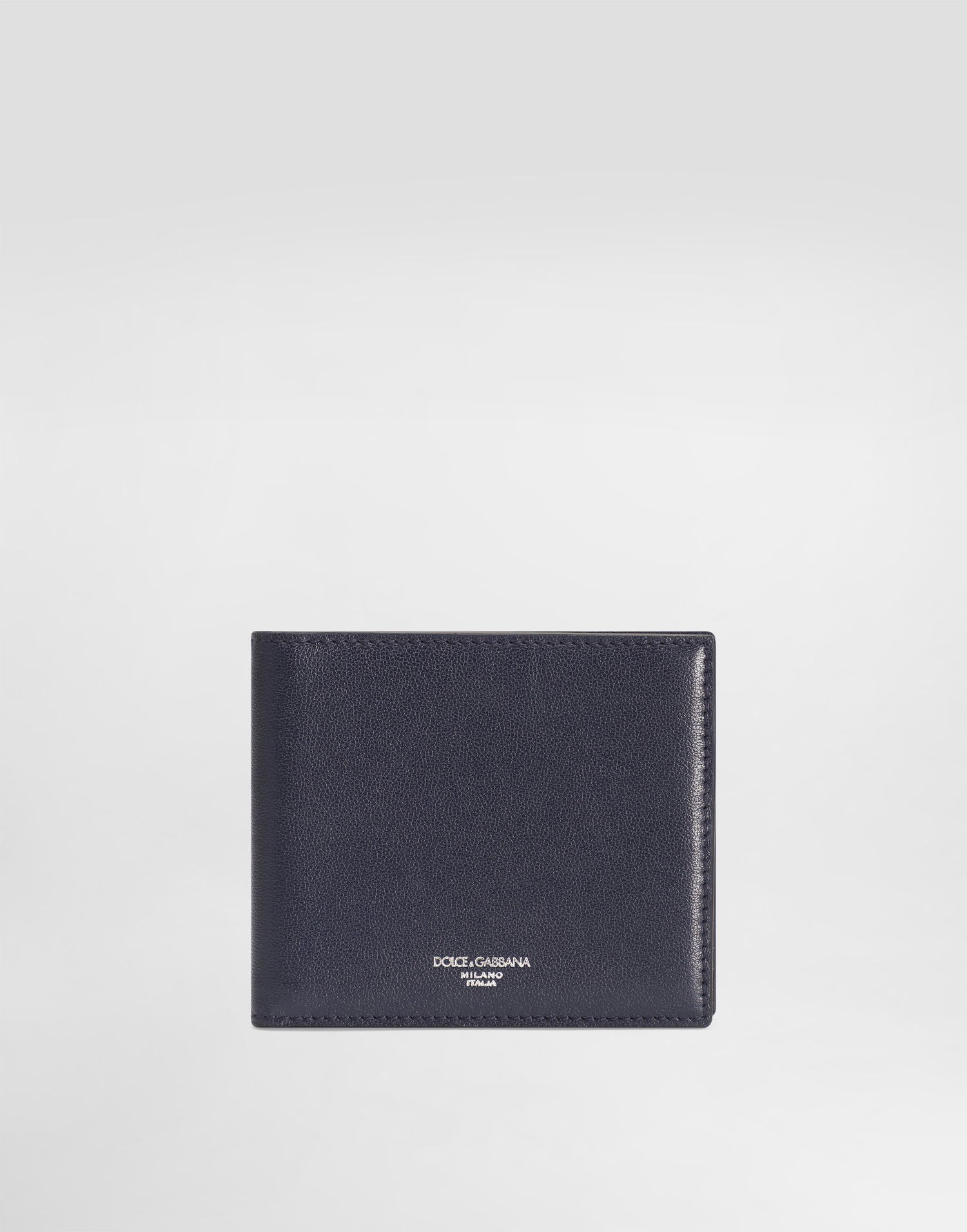 Peňaženka Dolce & Gabbana Dolce & Gabbana Eel Skin Bifold Wallet Navy | BP1321AV95680658, 0
