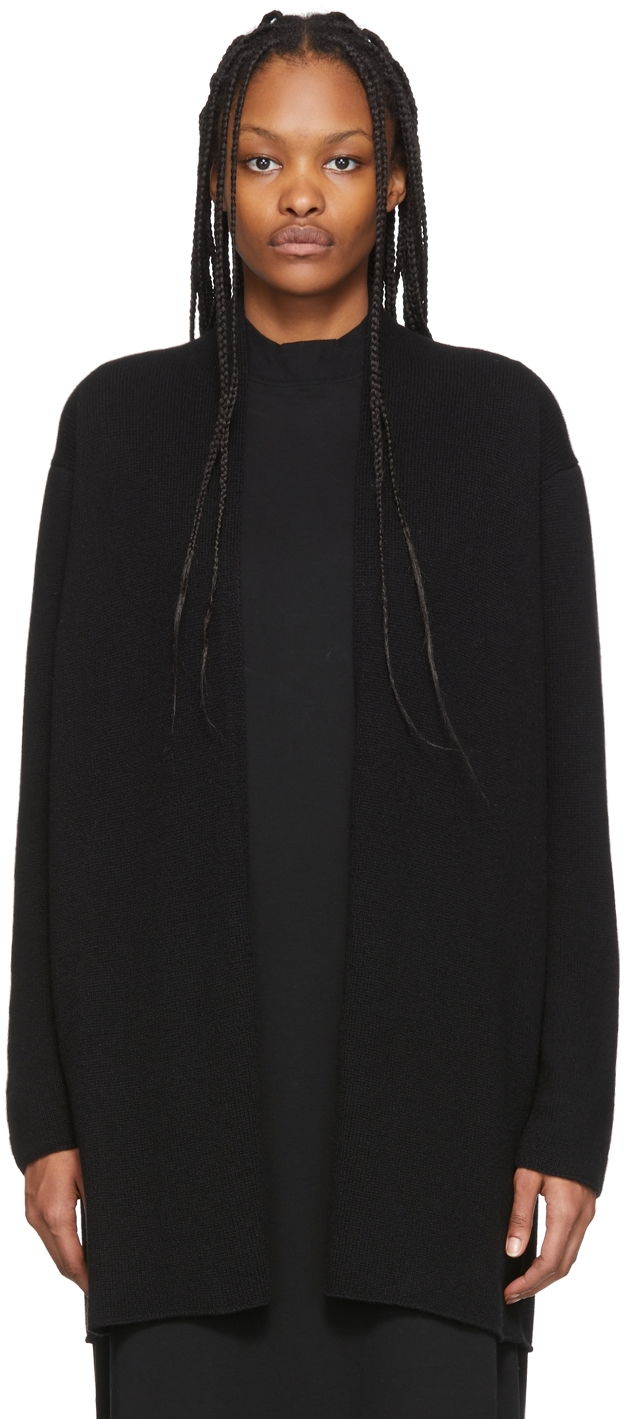 Sveter The Row Fulham Wool Long Cardigan Čierna | 5584-Y187, 0