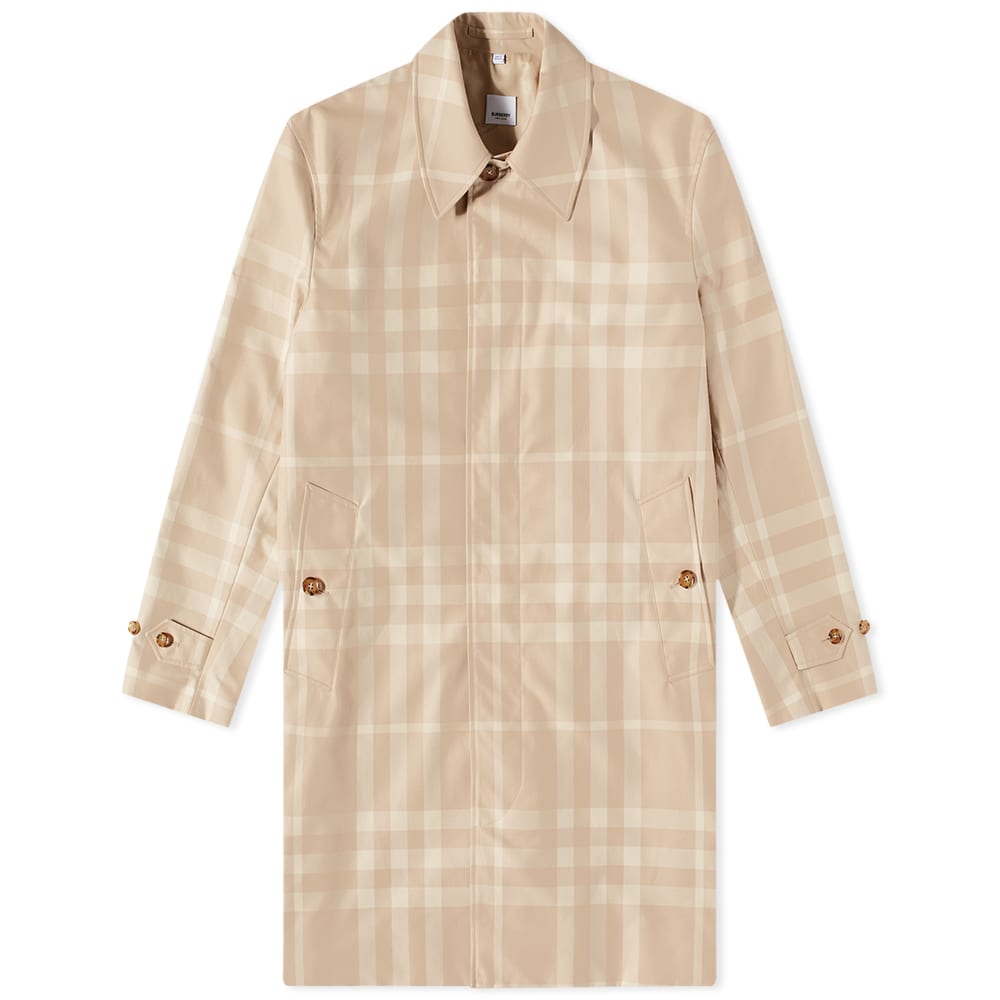 Keats Check Car Coat