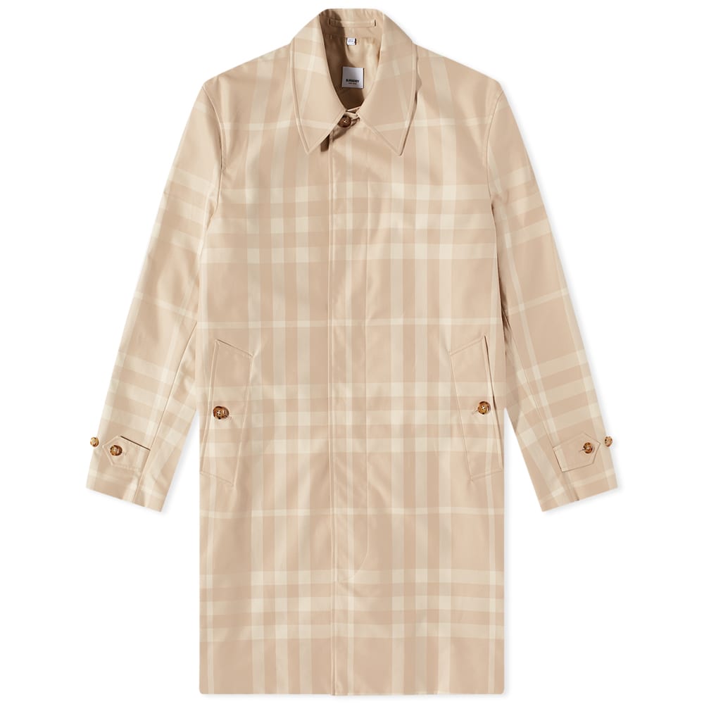 Kabáty Burberry Keats Check Car Coat Oranžová | 8068660A7464, 0