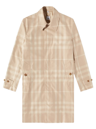 Kabáty Burberry Keats Check Car Coat Oranžová | 8068660A7464