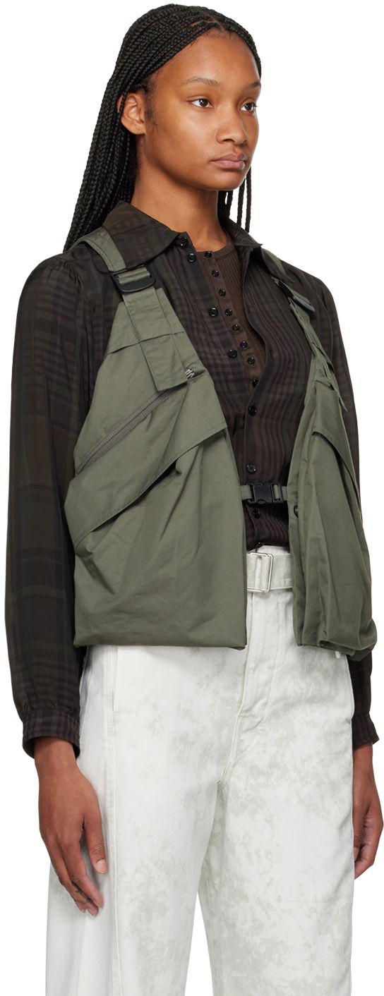Vesta LEMAIRE Utility Vest Zelené | OW1078 LF1226, 1