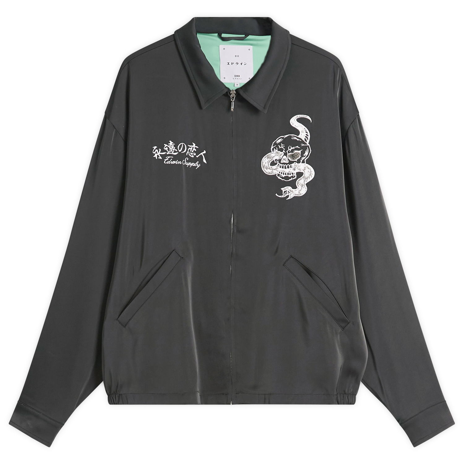Bomber bunda EDWIN Forever Lover Jacket Čierna | I034957-8900, 1