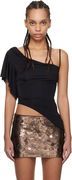 Guizio Palma One-Shoulder Asymmetrical Top