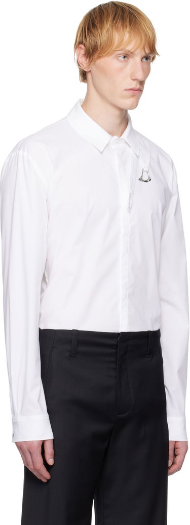 Košeľa HELIOT EMIL HELIOT EMIL Corrosion Shirt Biela | SS25_M_05_064_WHT02, 1