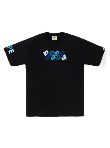 Tričko BAPE ABC Camo Tee Čierna | 1J30-110-045