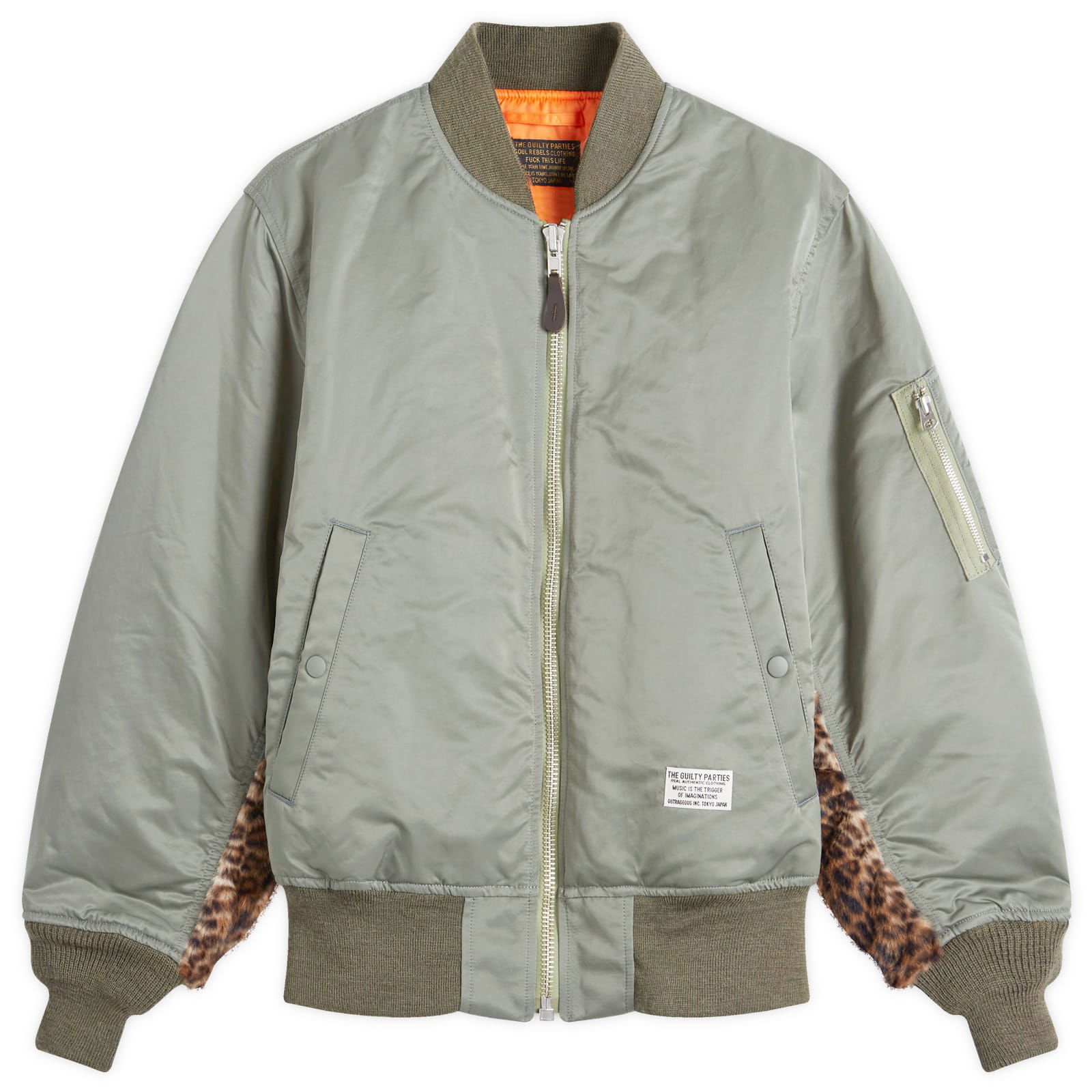 MA-1 Leopard Panel Flight Khaki