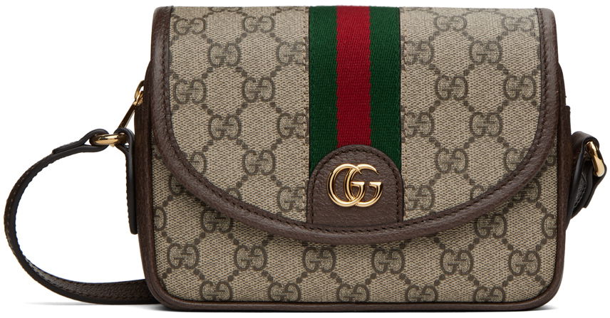 Taška cez rameno Gucci Ophidia GG Mini Shoulder Bag Béžová | 772239 FACUJ, 0