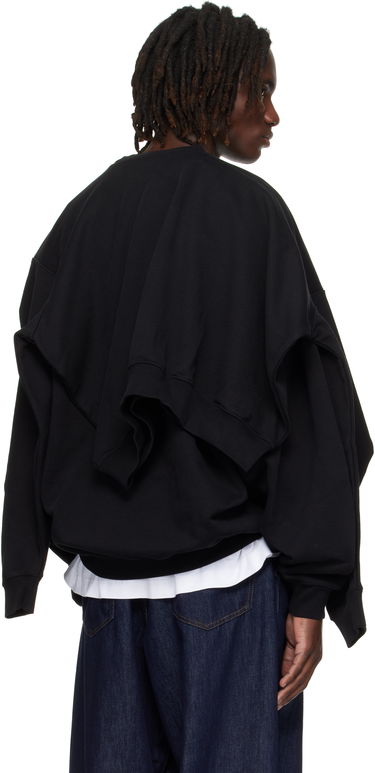 Mikina VETEMENTS VETEMENTS Double Layered Sweatshirt Čierna | UH76CW400B, 2