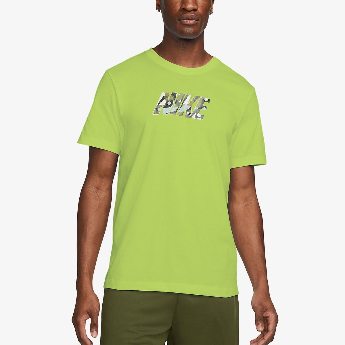 Tričko Nike Camo Logo Graphic T-Shirt Zelené | DM6236-321, 0