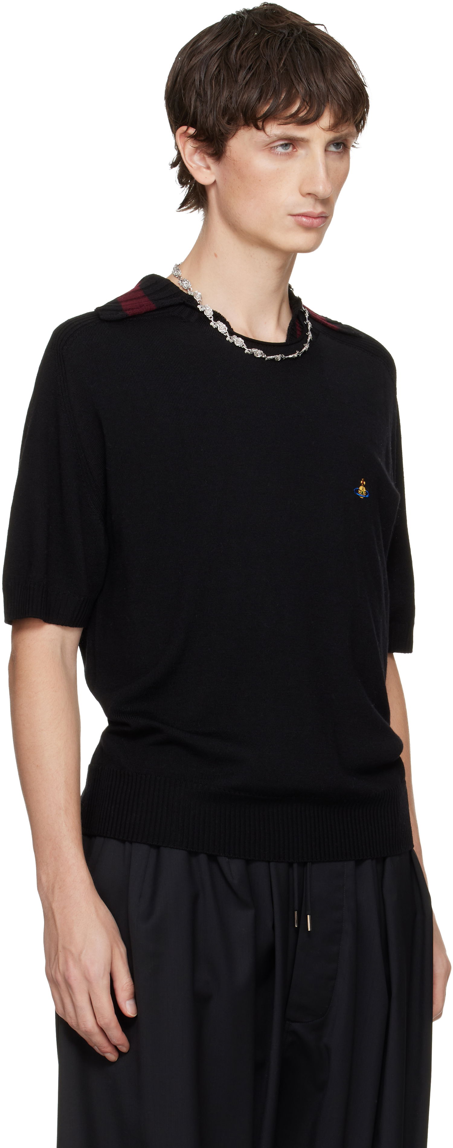 Tričko Vivienne Westwood Fisherman T-shirt Čierna | 2701002S-Y0006-, 1