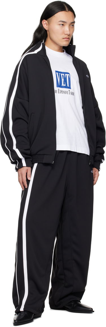 Vetrovka VETEMENTS Vetements Oval Logo Gym Jacket Čierna | UA66JA360B, 3