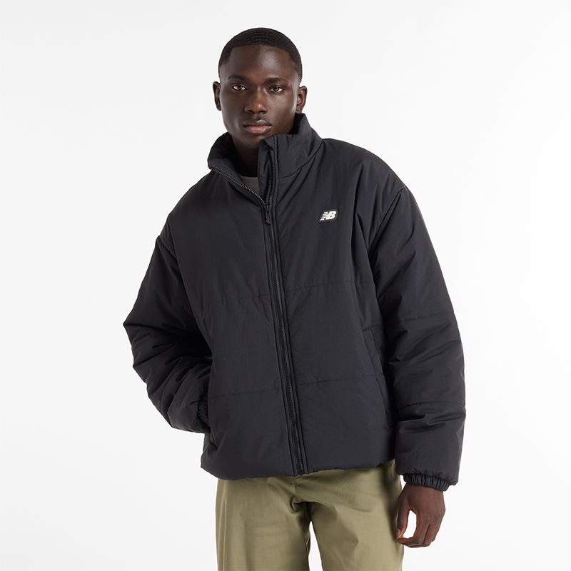 Prešívaná bunda New Balance Puffer Jacket Čierna | NBMJ44581BK