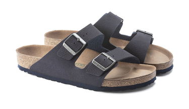 Tenisky a topánky Birkenstock Arizona Vegan desert Dust Indigo Blue Čierna | 1023116, 2