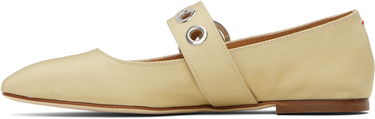 Starostlivosť o obuv Aeyde Aeyde Uma Eyelet Mary-Jane Ballerina Flats Béžová | A11-FL-RKLS08FL159-SS25-957-069, 2