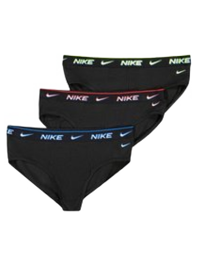 Spodná bielizeň a ponožky Nike Everyday Briefs 3-pack Čierna | 0000KE1006