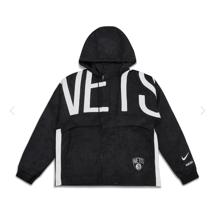 Vetrovka Nike Ambush NBA Collection Nets Jacket Čierna | DB9567-010(DB8576-010)