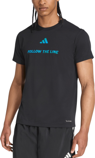 Tričko adidas Originals Follow the Line T-Shirt Čierna | jx3181, 0
