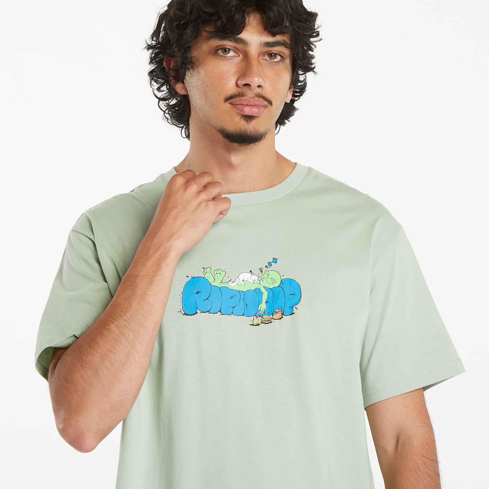 Sleepy Short Sleeve Tee Sage