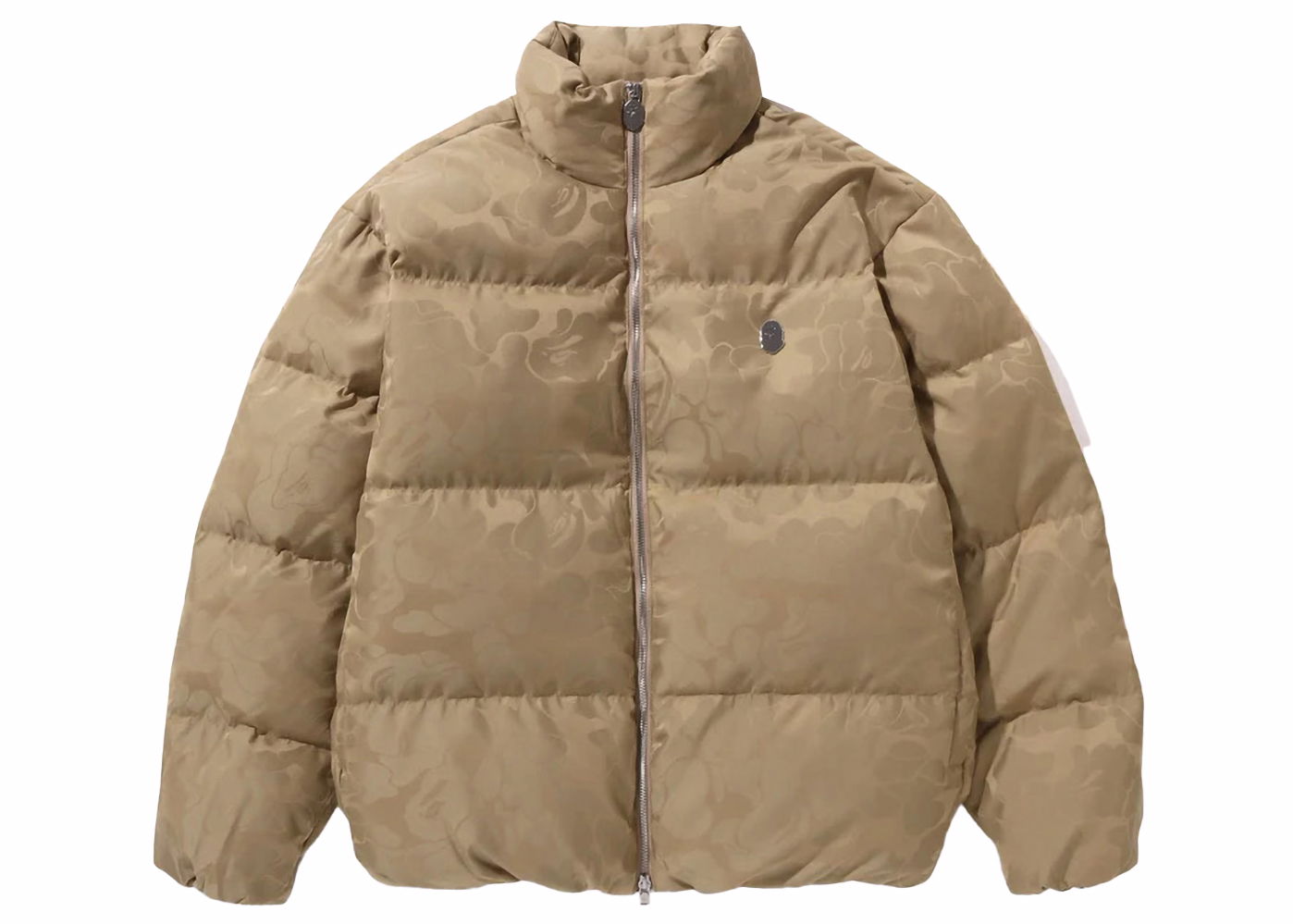 Prešívaná bunda BAPE BAPE Tonal Solid Camo Puffer Down Jacket Beige Béžová | 1J80-144-057, 0
