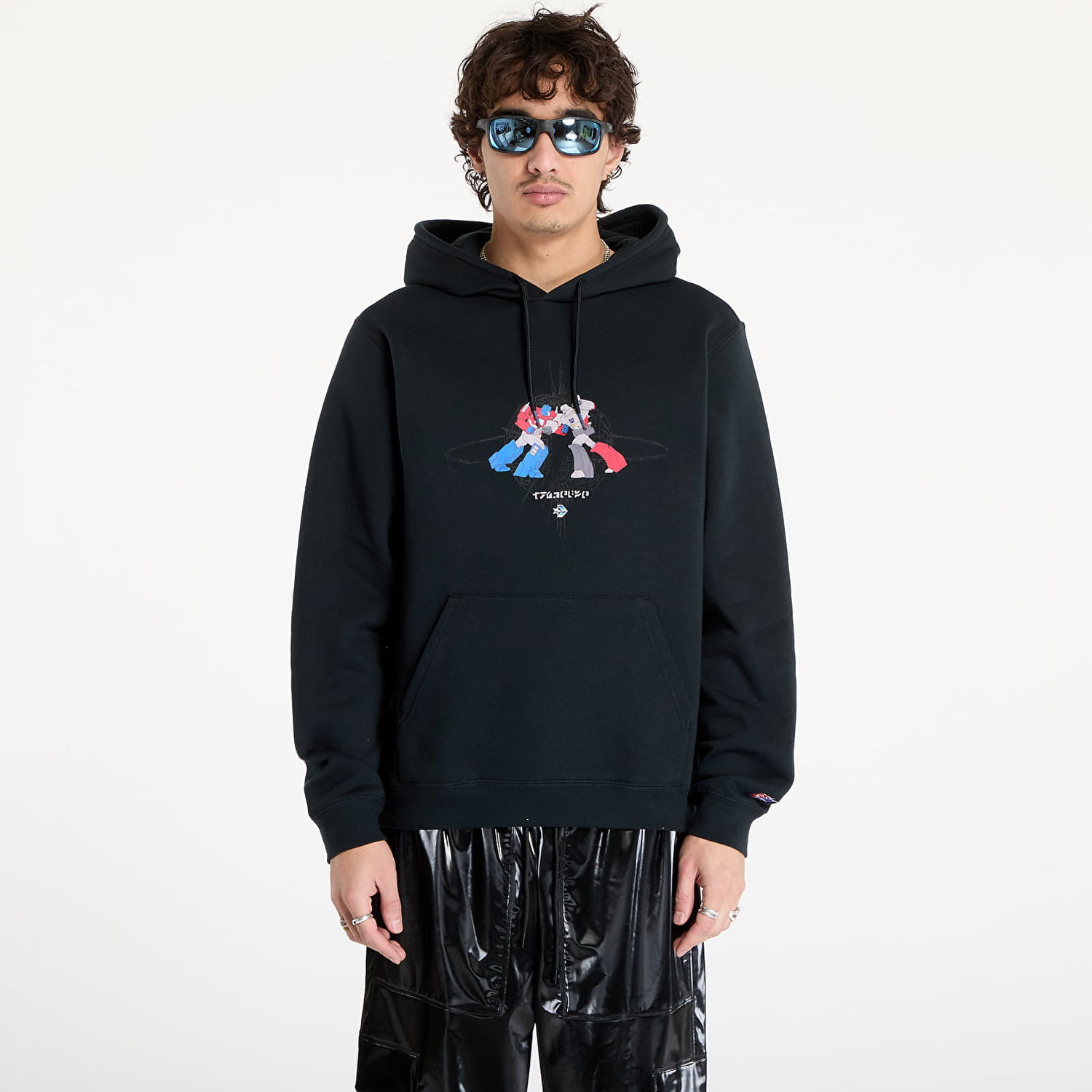 Mikina Converse Sweatshirt Čierna | 10027820-A01, 0