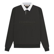Essentials Waffle Long Sleeve Polo