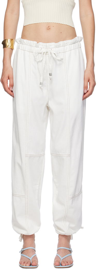 Tepláky rag & bone Rag & Bone Ultra Featherweight Jordan Pants Biela | WDD24P2992FYWH, 0