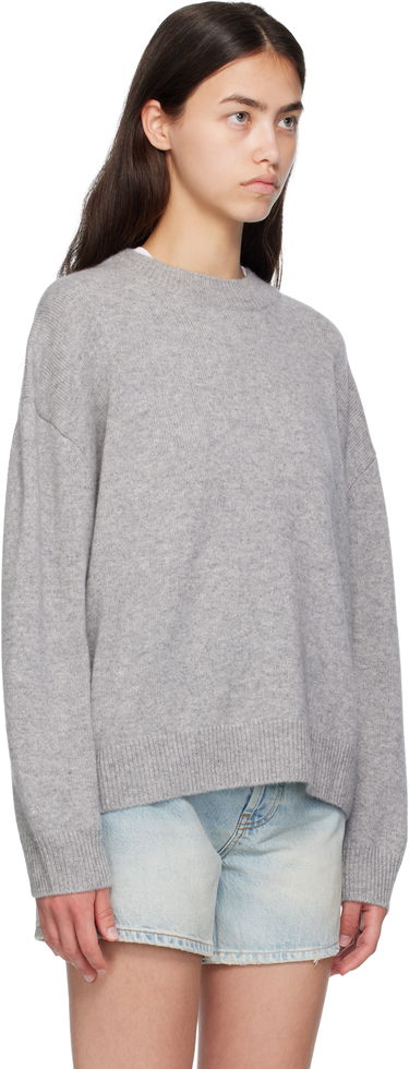 Sveter Anine Bing Lee Crew Sweater Šedá | A-09-10662-MHG1, 1