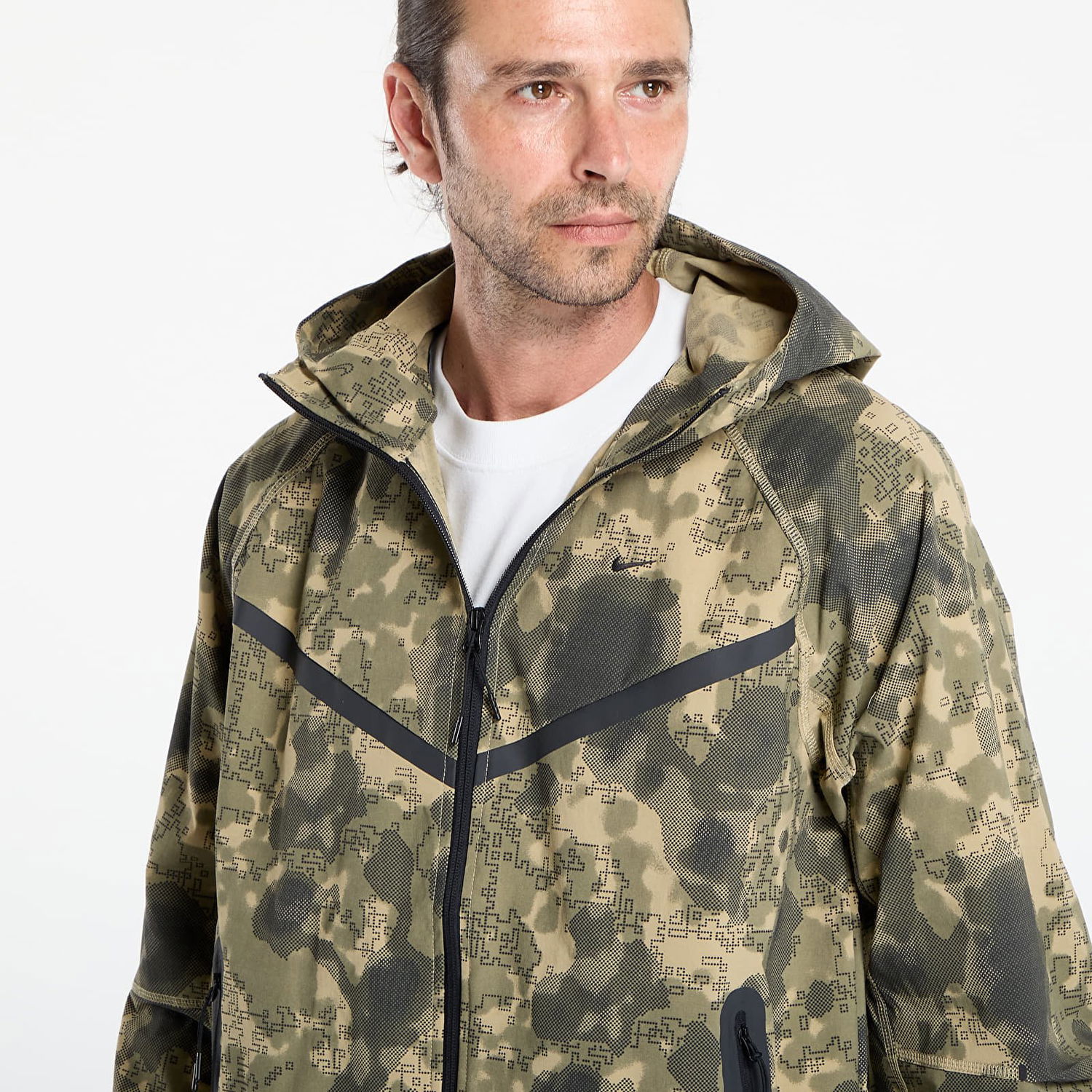 Bunda Nike Tech Woven Camo Jacket Zelené | HV0979-210, 1