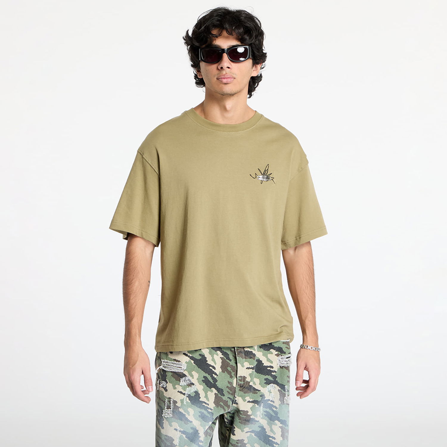 Tričko Footshop FTSHP Graphic Print T-Shirt Zelené | FTSHP_446, 0