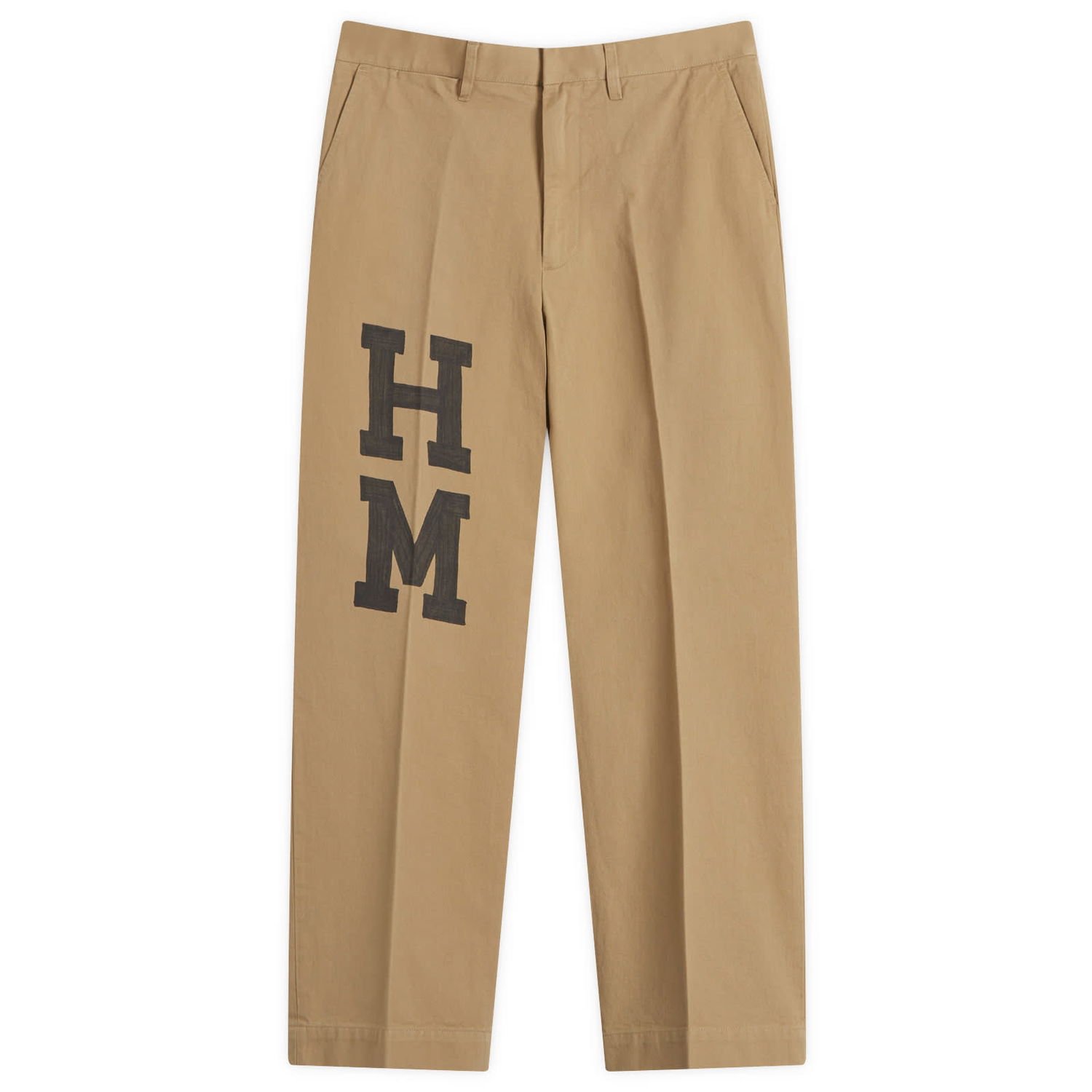 Nohavice Human Made Human Made Wide Chino Pants, Size Large Béžová | HM28PT012-BG, 1