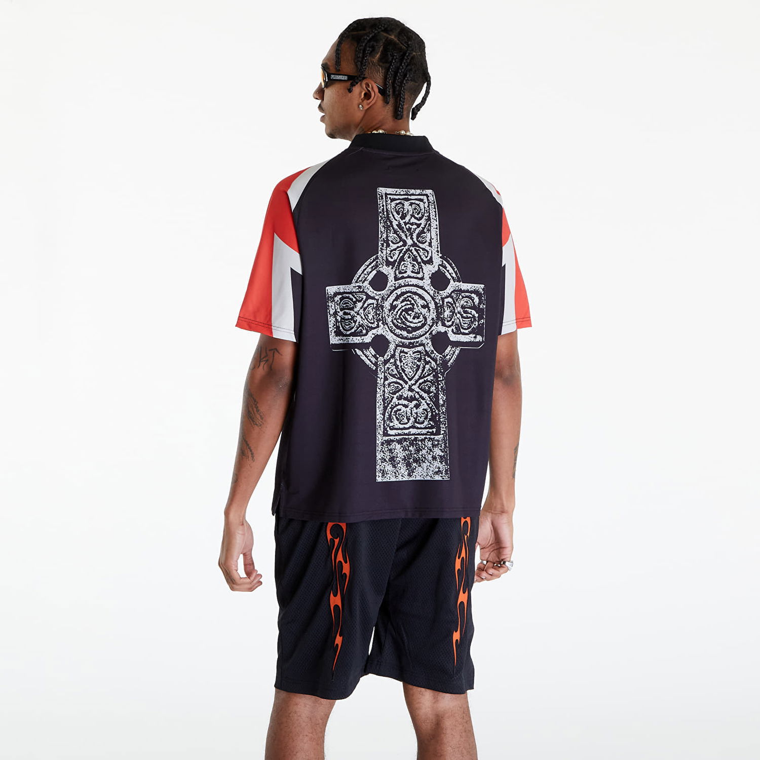 Tričko Pleasures Mind Soccer Jersey Tee Čierna | P24SP011 BLACK, 1