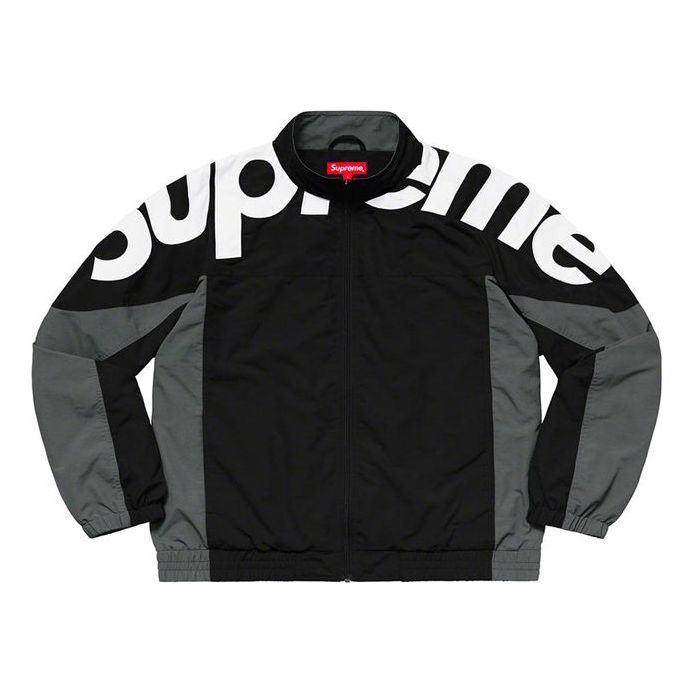 Vetrovka Supreme Shoulder Logo Track Jacket Čierna | SUP-FW19-020, 0