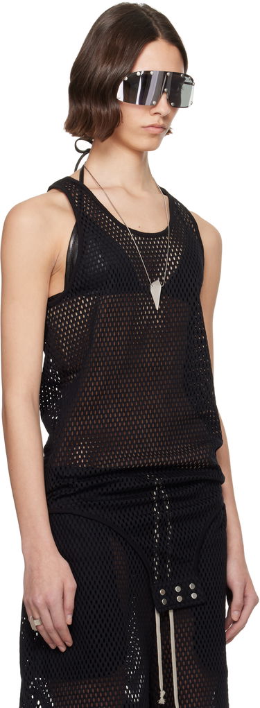 Tielko Rick Owens Rick Owens Champion Edition Basketball Mesh Tank Top Čierna | CW01E1680 CHONET, 1