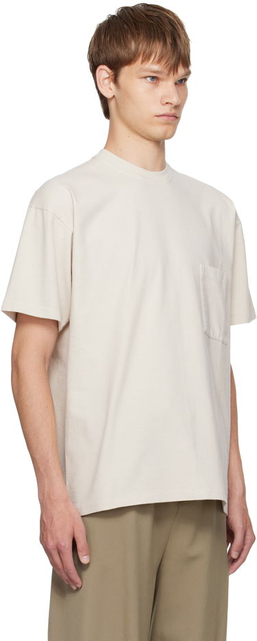 Tričko The Row The Row Niels Pocket T-Shirt Béžová | 1112-K526, 1