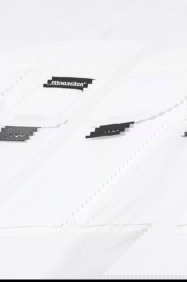 Tričko Manastash Cotton Utility Pocket T-Shirt Disarmed Biela | 7924135002, 5