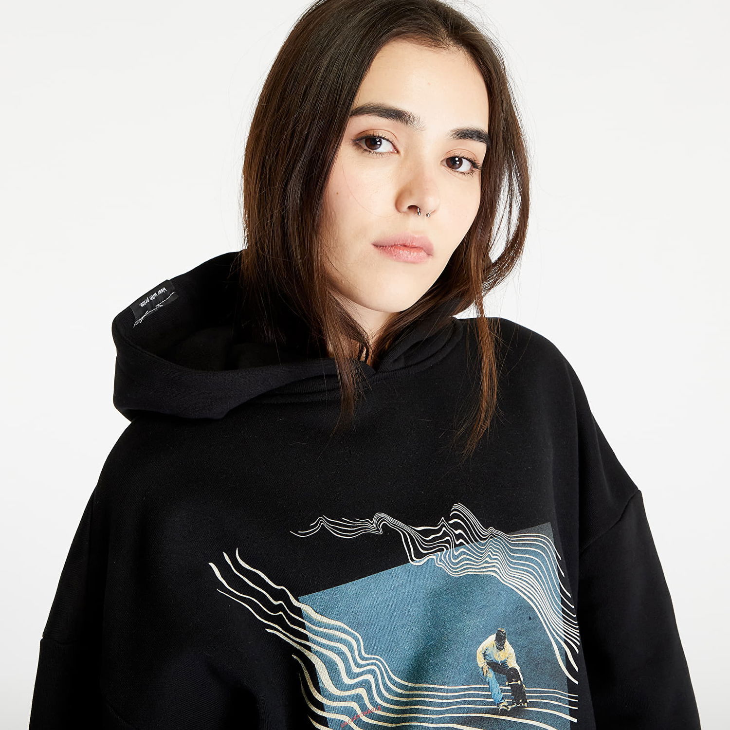 Mikina Footshop Surfing Concrete Waves Čierna | FTSHP_314, 1