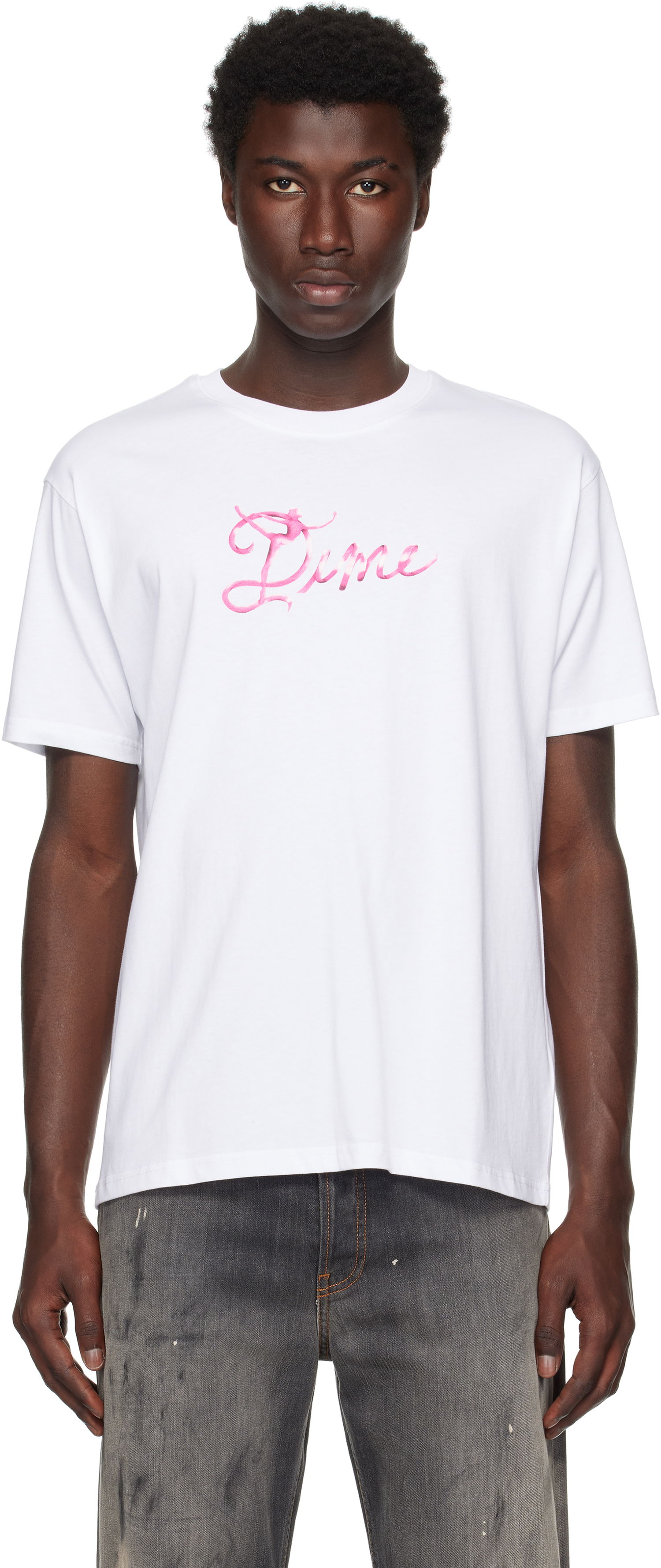 Tričko Dime Dime Satin Graphic T-Shirt Biela | DIMESU2554WHT, 0