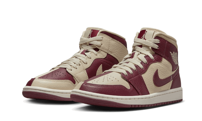 Tenisky a topánky Jordan Air Jordan 1 Mid Split "Beach Cherrywood Red" Vínová | DR0501-200, 1